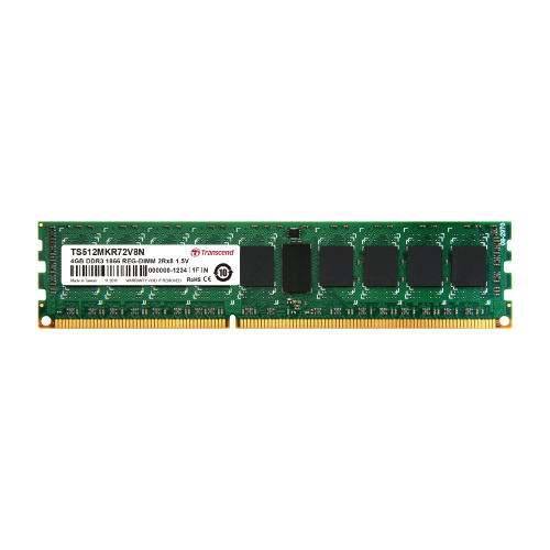 DDR3 Registered DIMMs (標準) | - トランセンド｜メモリ製品の 